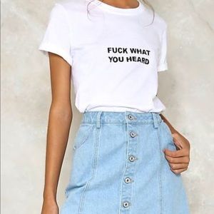 Nasty Gal Rumours Tee, size small